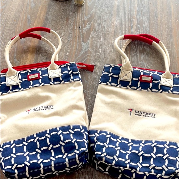 Nantucket Wine Festival Wine Totes - Picture 1 of 1